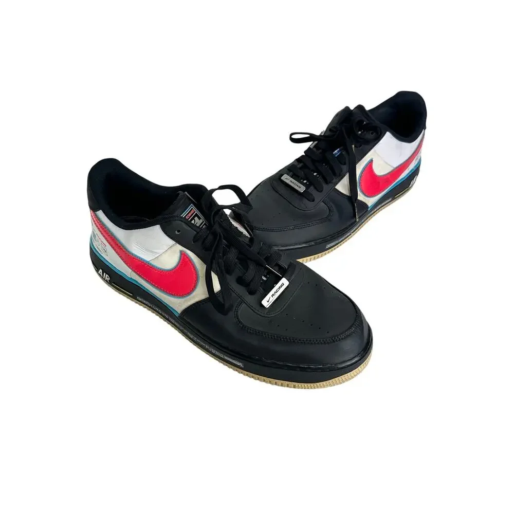 Nike Air Force 1 07 Low QS Racing Motorsports NASCAR AH8462-004 Size Men 13